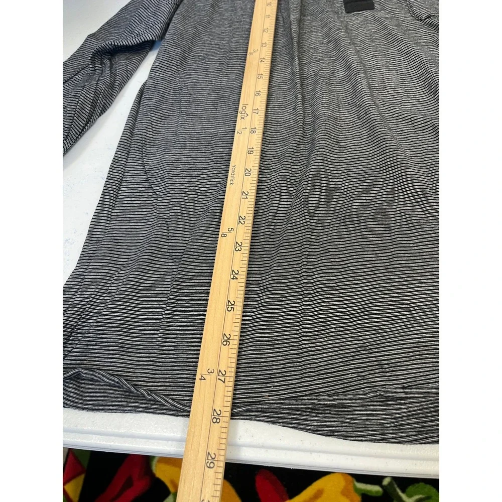 True Religion Henley Long Sleeve Striped Pocket T‎ Shirt Mens 2XL TTTG